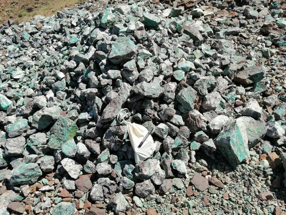 We import copper ore from Africa