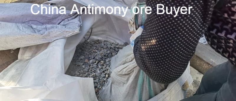 Antimony ore purchased in Afghanistan is in transit awaiting acceptance for inspection
