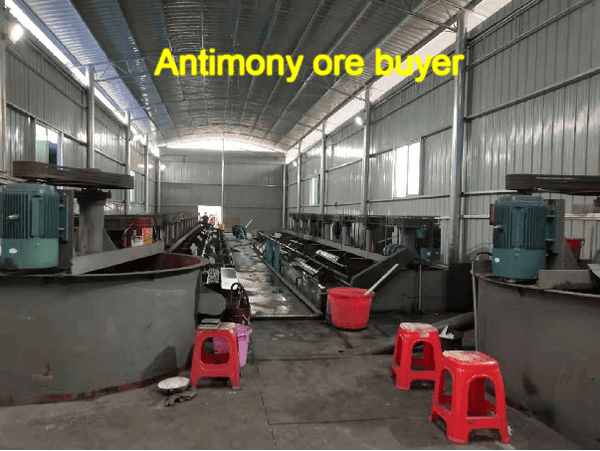 Antimony ore is being processed We are the buyer of antimony ore