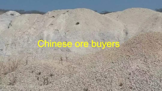 Buyers of lithium pyroxene for the South African market